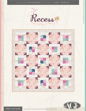 Recess Quilt by Amy Sinibaldi