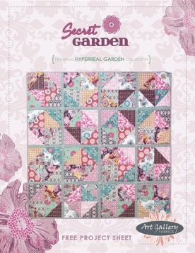 Secret Garden Quilt by Pat Bravo