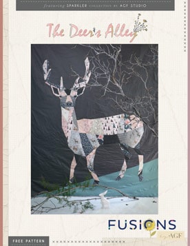 The Deer's Alley Free Quilt Pattern by AGF Studio