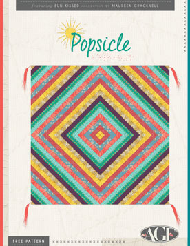 Popsicle Free Quilt Pattern by AGF Studio