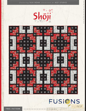 Shoji Free Quilt Pattern by AGF Studio