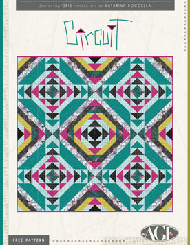 Circuit Free Quilt Pattern by AGF Studio