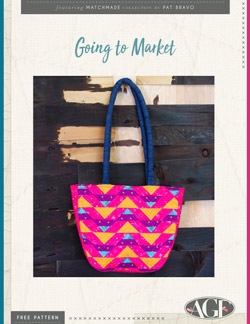 Going to Market Tote Instructions by AGF Studio