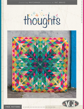 Thoughts Free Quilt Pattern by AGF Studio