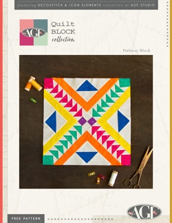 Pathway Quilt Block Instructions by AGF Studio