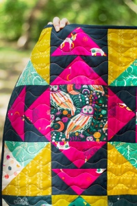 Lugu Free Quilt Close Up