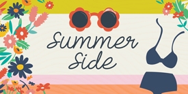 Summer Side Banner by Dana Willard