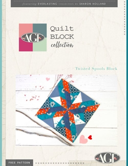 Twisted Spools Quilt Block Instructions