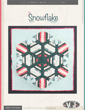 Snowflake Free Quilt Pattern