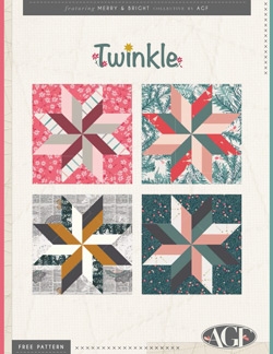 Twinkle Quilt Block Instructions by AGF Studio