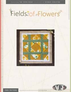Fields of Flowers Block Pattern Instructions by AGF Studio