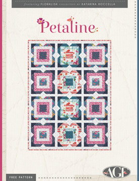 Petaline Free Quilt Pattern