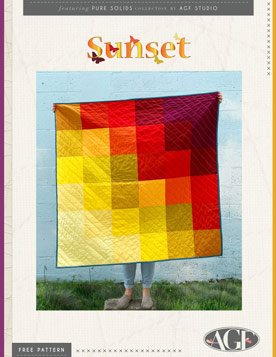 Sunset Free Quilt Pattern