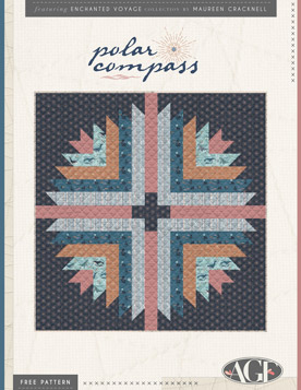 Polar Compass Quilt Pattern