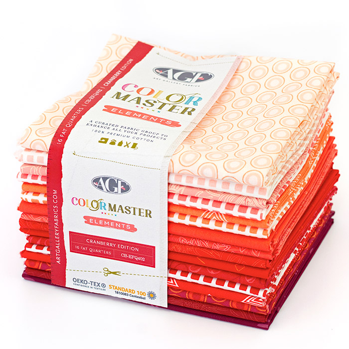 Color Master Elements Fabric Bundles - Cranberry Edition - Art Gallery ...