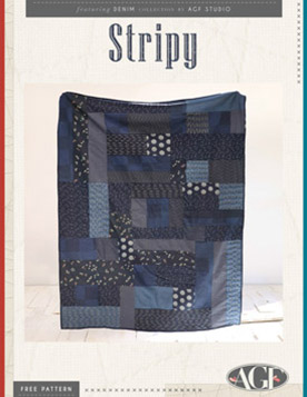 Stripy Quilt Pattern