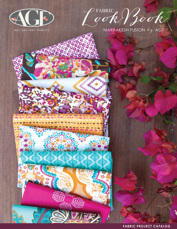 Marrakesh Fusion Fabric Lookbook by AGF Studio