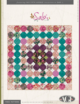 Sabi Quilt Pattern by AGF Studio