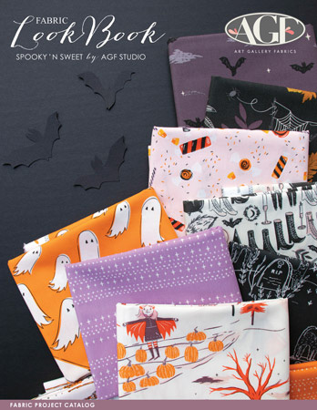 Spooky N Sweet Fabric Lookbook by AGF Studio