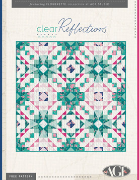 Clear Reflections Quilt Pattern by AGF Studio