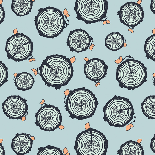 Little Forester Fabric Collection Trees Quilting Cotton