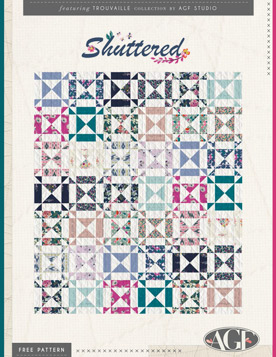 Shuttered Quilt Pattern by AGF Studio