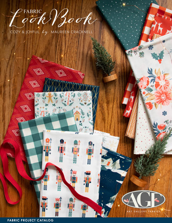 Cozy & Joyful Fabric Lookbook by Maureen Cracknell
