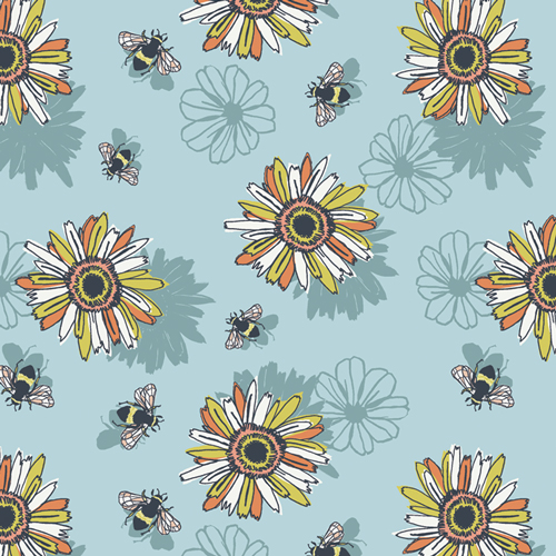 Pollinate Quilting Cotton Fabric Collection Nectarlove