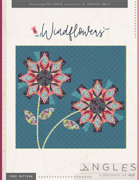 Windflowers Quilt Pattern by AGF Studio