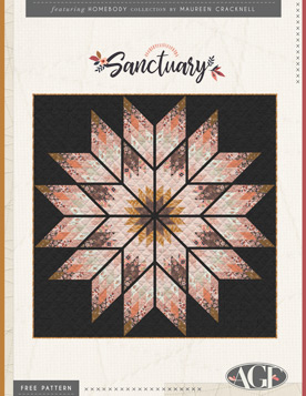 Sanctuary Quilt Pattern by AGF Studio