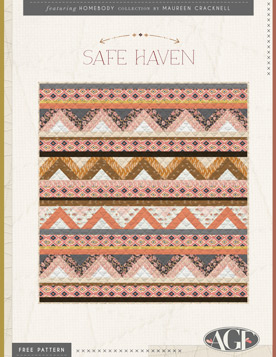 Safe Haven Quilt Pattern by AGF Studio