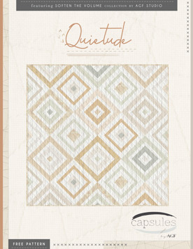 Quietude Quilt Pattern by AGF Studio