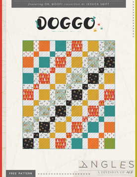 Doggo Quilt Pattern by AGF Studio