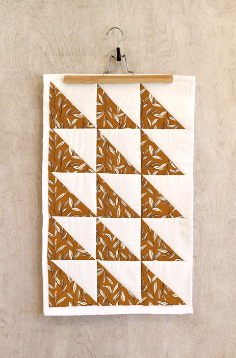Cottagecore fabric print, mustard leaves