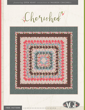 Cherished Quilt Pattern by AGF Studio