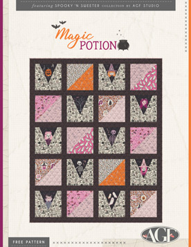 Magic Potion Quilt Pattern by AGF Studio