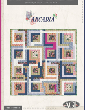 Arcadia Quilt Pattern by AGF Studio