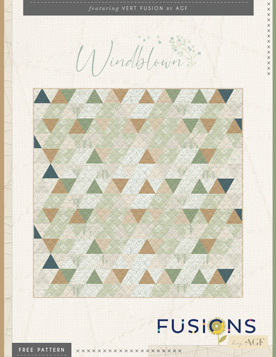 Windblown Quilt Pattern by AGF Studio