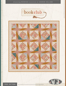 Book Club Quilt Pattern by AGF Studio