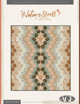 Nature Stroll Quilt Pattern by AGF Studio