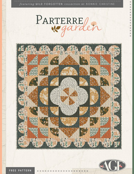 Parterre Garden Quilt Pattern by AGF Studio