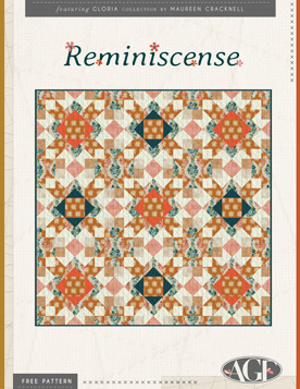 Reminiscense Show Quilt Pattern by AGF Studio