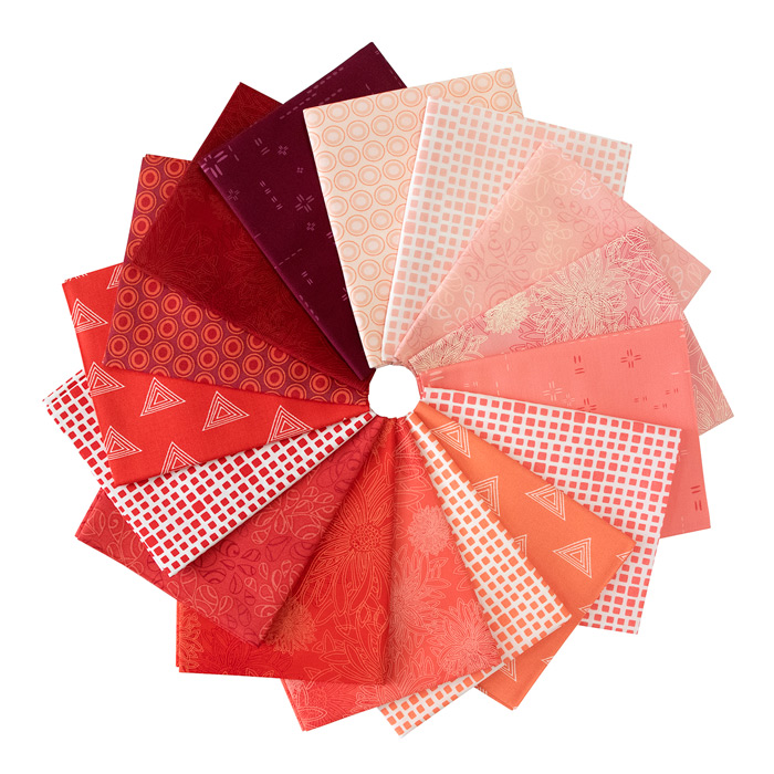 Color Master Elements Cranberry Fabric Bundle
