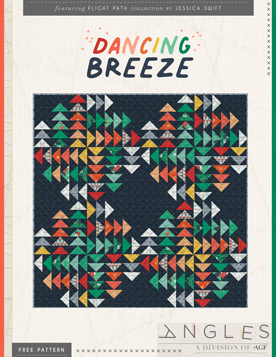 Dancing Breeze Quilt Pattern by AGF Studio