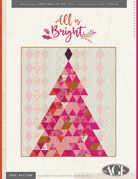 All is Bright Quilt Pattern by AGF Studio