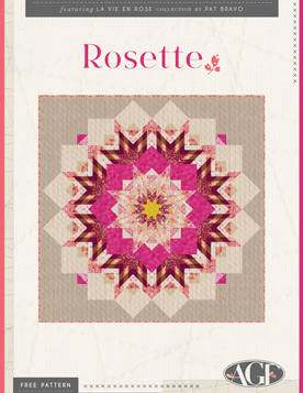 Rosette Quilt by AGF Studio