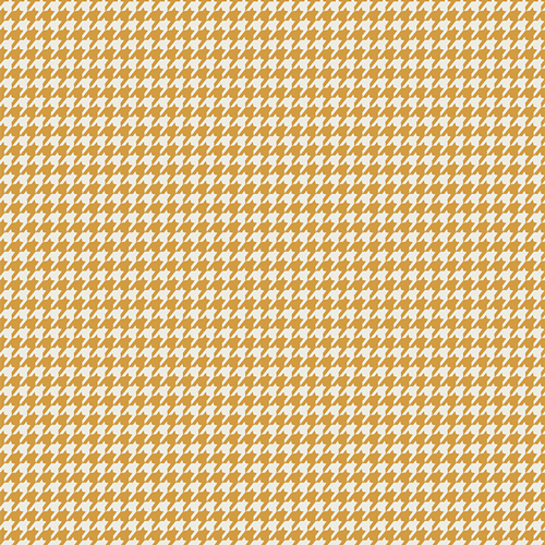 Yellow Houndstooth Fabric