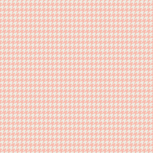 Pink Houndstooth Fabric