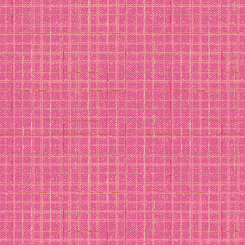 Fuchsia Checkered Fabric
