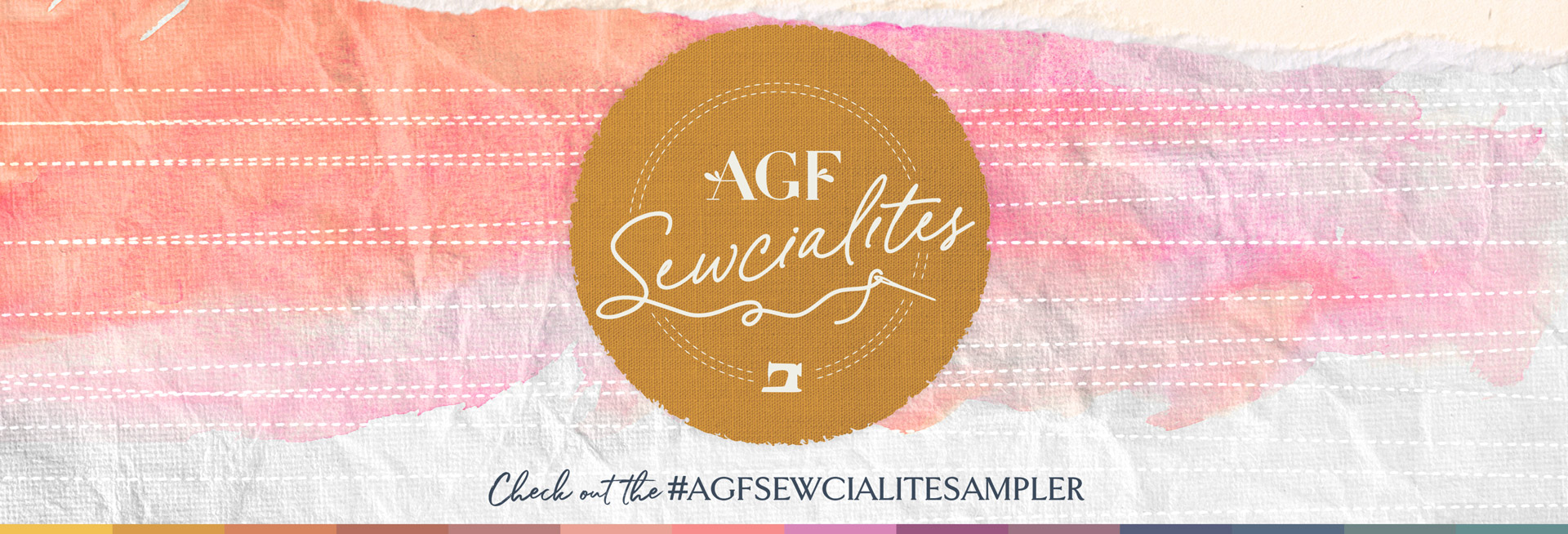AGF Sewcialites Themed Fabric Bundles